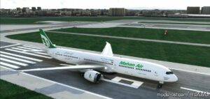 MSFS 2020 Iran Livery Mod: Mahan AIR Lines B 787 (Image #3)