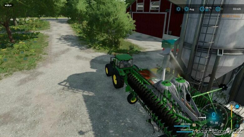 FS22 Kverneland Seeder Mod: Dgll 12000 Edited By Stevie (Featured)