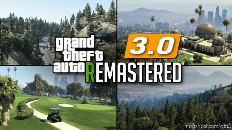 GTA 5 Map Mod: GTA V Remastered: Enhanced 3.0-SP (Featured)