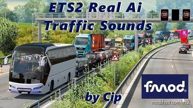 ETS2 FMOD Mod: Real AI Traffic Sounds 1.43 (Featured)