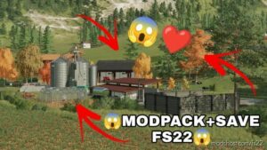 FS22 Mod: Modpack & Savegame Erlengrat FS22 (Featured)