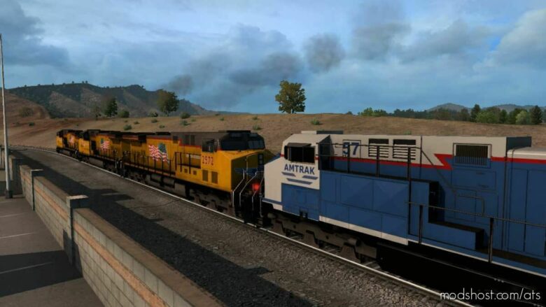 ATS Improved Trains Mod: Short Trains Addon For Mod Improvd Trains V3.8+ 1.43 (Featured)