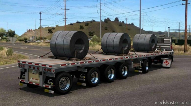 ATS Standalone Trailer Mod: Alutrec Flatbed V1.1.4 1.43 (Featured)