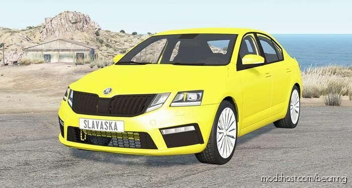 BeamNG Skoda Car Mod: Octavia RS (5E) 2020 (Featured)