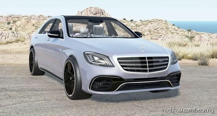 BeamNG Mercedes-Benz Car Mod: Mercedes-Amg S 63 Lang (V222) 2017 (Featured)