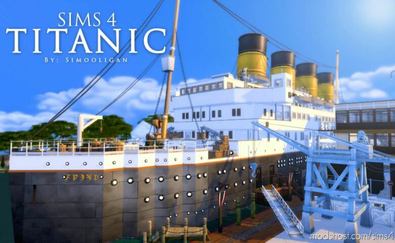 Sims 4 House Mod: RMS Titanic – NO CC (Featured)