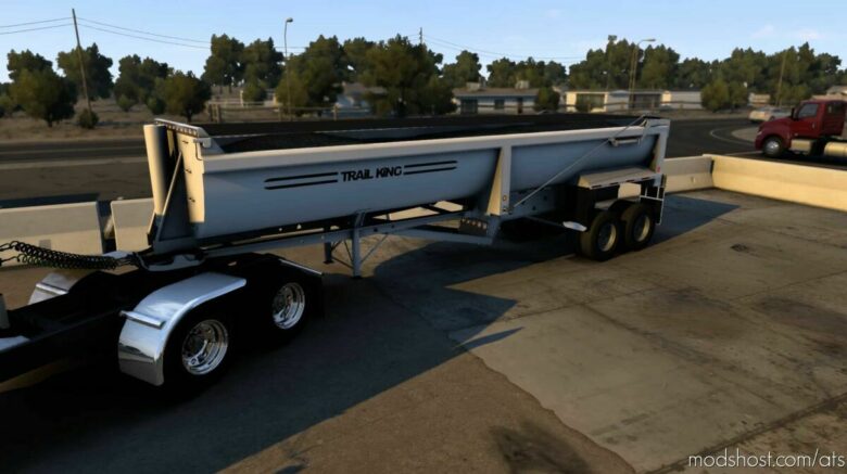 ATS Trailer Mod: Trailking Quarter Frame END Dump V1.1 Reworked 1.43 (Featured)