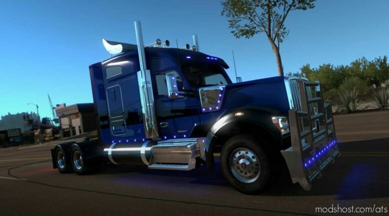 ATS Kenworth Truck Mod: W990 By Harven V1.2.6 1.43 (Featured)