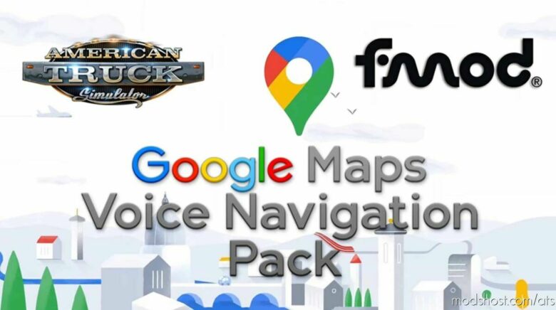 ATS Sound Mod: ATS Maps Voice Navigation Pack V2.3 (Featured)