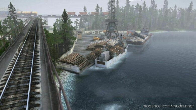 MudRunner Mod: Neryungri-City Of The Republic Of Sakha, Yakutia Map (Featured)