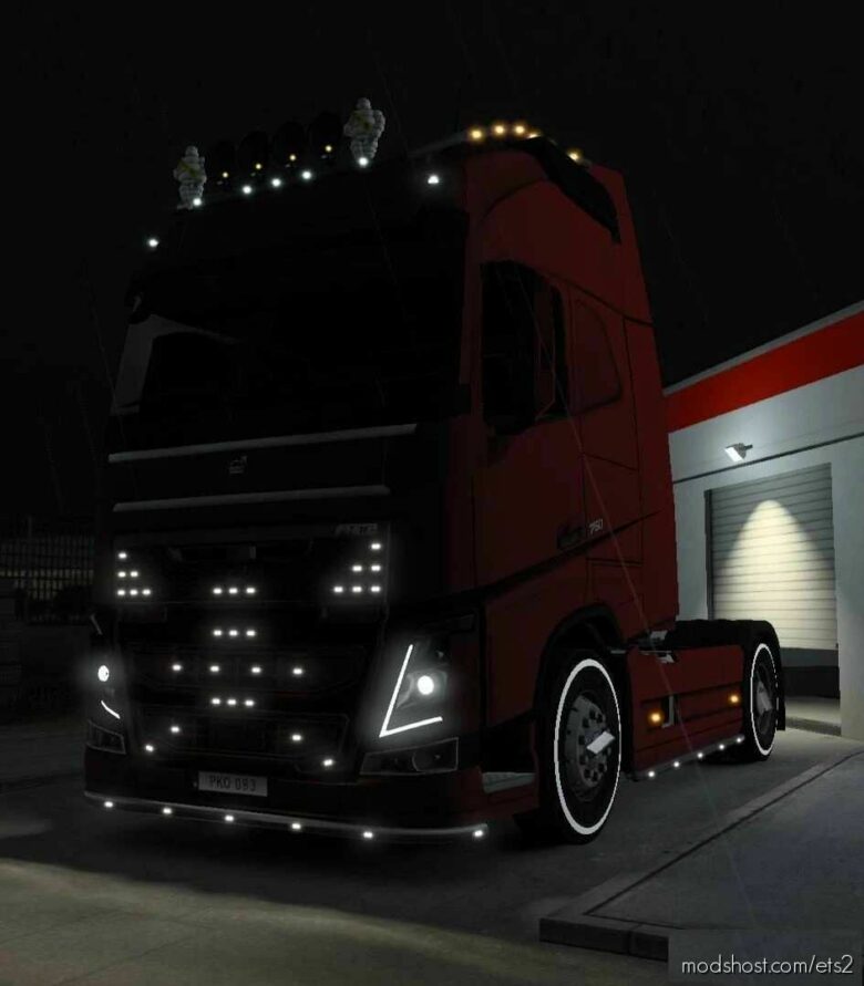 ETS2 Part Mod: Realistic LED Light Pack Mod (Featured)