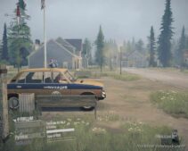 MudRunner Car Mod: VAZ-2106 Police V11.12.21 (Image #2)