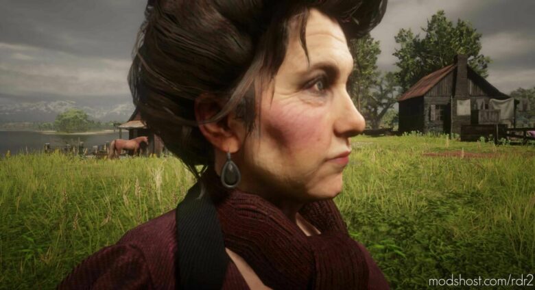 RDR2 Mod: Unused Earrings For Miss Grimshaw (Featured)