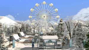 Sims 4 House Mod: Snow Park – NO CC (Image #3)