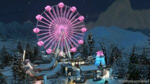 Sims 4 House Mod: Snow Park – NO CC (Image #11)