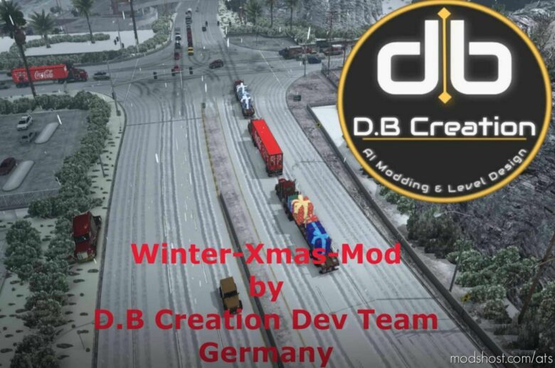 ATS Mod: Xmas Mod 1.43 (Featured)