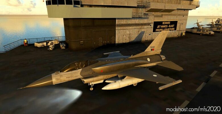 MSFS 2020 Mod: SC Designs | F16 FAP ( Portuguese AIR Force ) (Featured)