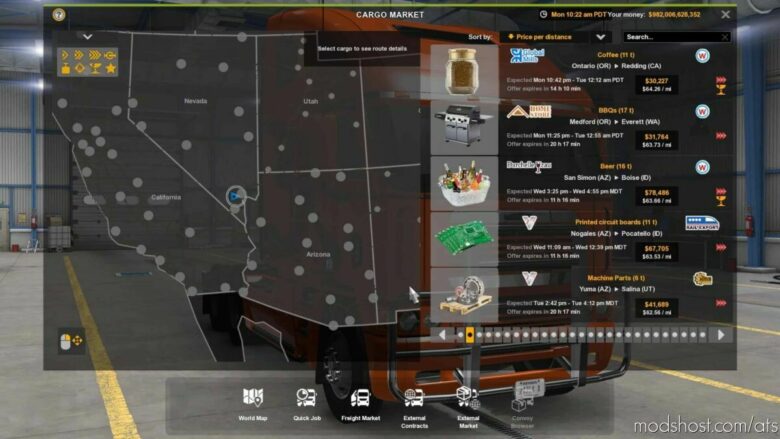 ATS Mod: Pepe’s Cargo Pack V1.43 (Featured)