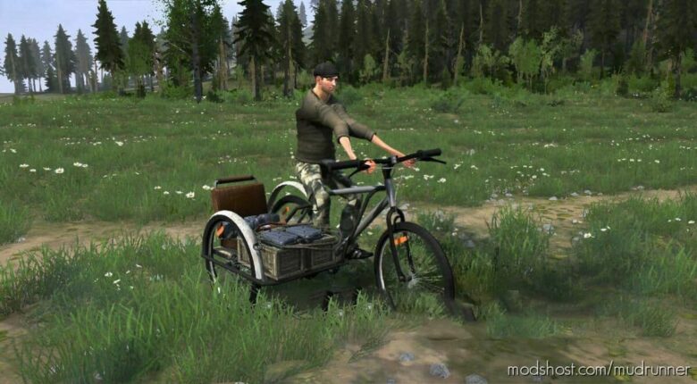 MudRunner Vehicle Mod: Bicycle V13.12.21 (Featured)