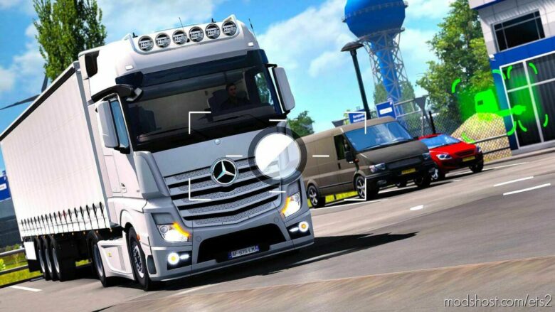 ETS2 Mercedes-Benz Truck Mod: Mercedes Benz Tuning Mod 1.43 (Featured)