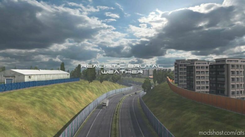 ATS Mod: Realistic Brutal Weather V4.4 1.43 (Featured)