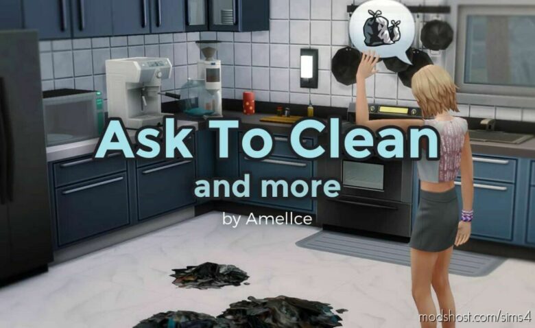 Sims 4 Mod: ASK To Clean And More (Featured)