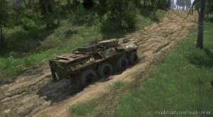 MudRunner Vehicle Mod: GAZ-5923 (BTR-90) Mod V14.12.21 (Image #4)