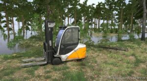 MudRunner Vehicle Mod: Forklift Mod V14.12.21 (Featured)