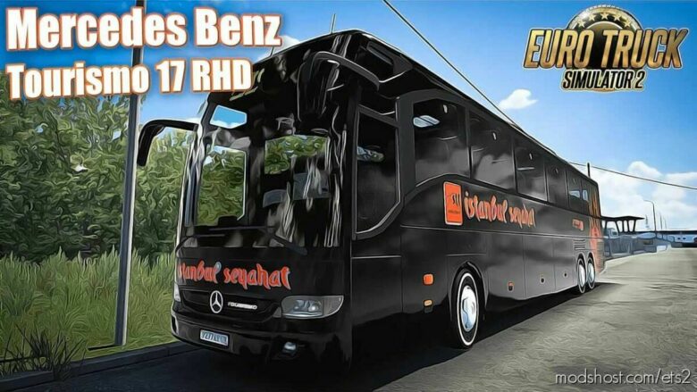 ETS2 Mercedes-Benz Bus Mod: Mb-Tourismo 17RHD-2010 Update 1.43 (Featured)