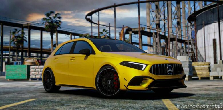 GTA 5 Mercedes-Benz Vehicle Mod: 2021 Mercedes Benz A45 AMG V1.2 (Featured)