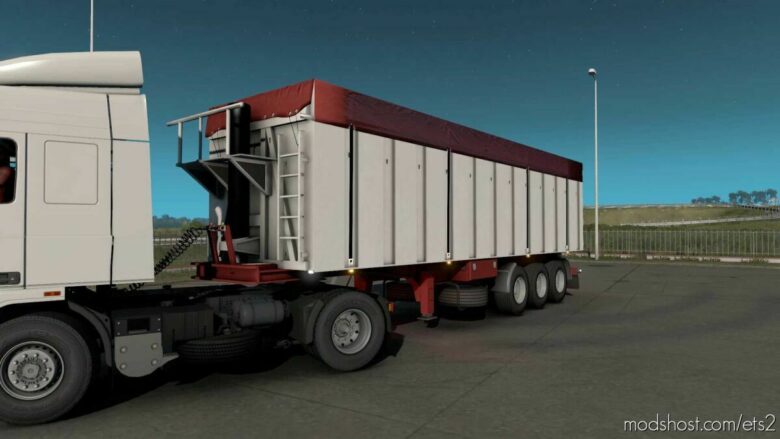 ETS2 Mod: Fruehauf VFK Tipper Trailer V1.1 1.43 (Featured)