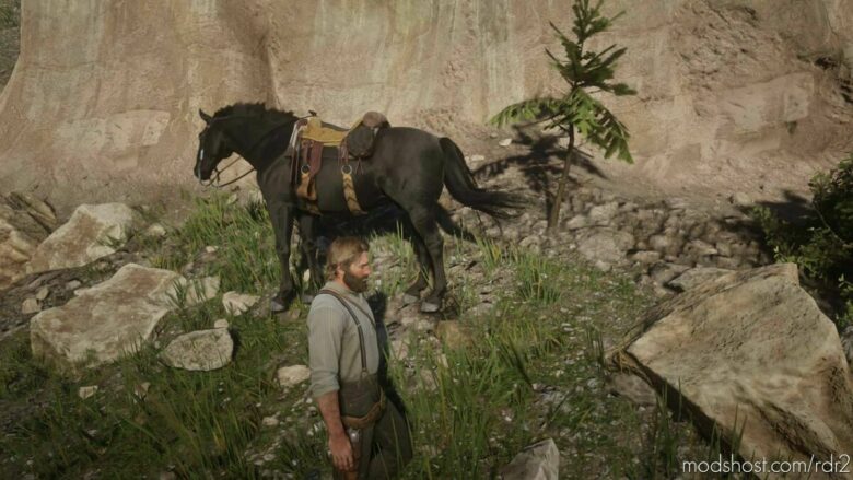 RDR2 Mod: ALL Black Hungarian Halfbreed (Featured)