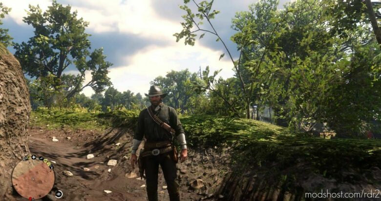 RDR2 Player Mod: Permanent Gunslinger Shirt (Featured)