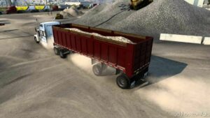 ATS Economy Trailer Mod: East Quad Axle END Dump V1.2 / Reworked 1.43 (Image #3)