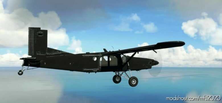 MSFS 2020 Livery Mod: Asobo Pilatus PC-6 Porter In Matte Finish (Featured)