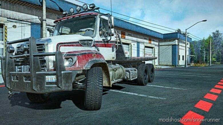 SnowRunner Freightliner Truck Mod: 114 From Uncle BEN Garage V (Featured)