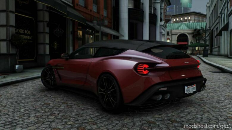 GTA 5 Vehicle Mod: Aston Martin Vanquish Zagato Shooting Brake (Featured)