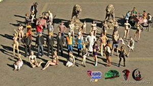 FS22 Pack Mod: Object People (Image #3)