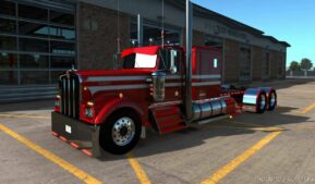 ATS Kenworth Truck Mod: W900A Custom 1.43 (Image #4)