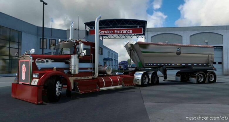 ATS Kenworth Mod: W900 LYB Truck 1.43 (Featured)