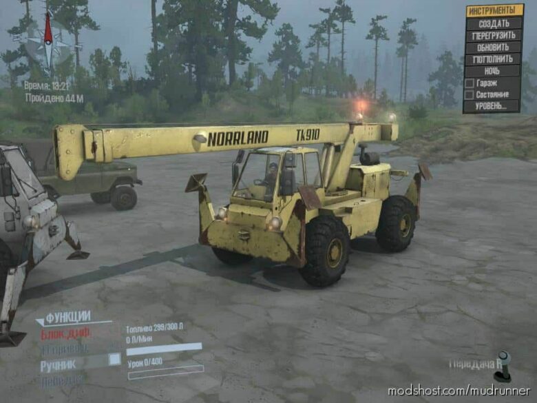 MudRunner Vehicle Mod: Norrland TK910 Mod (Featured)