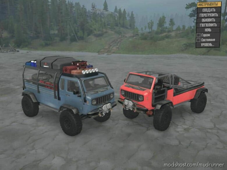 MudRunner Jeep Vehicle Mod: Safari: Mighty FC Concept Mod (Featured)