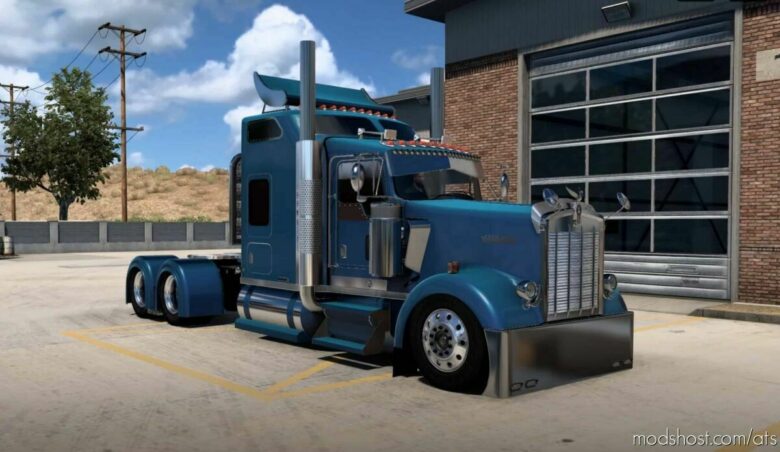 ATS Kenworth Mod: W900L Custom Truck 1.43 (Featured)