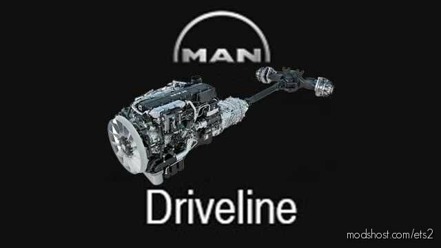 ETS2 MAN Part Mod: Drivetrain Revision V2.19 (Featured)