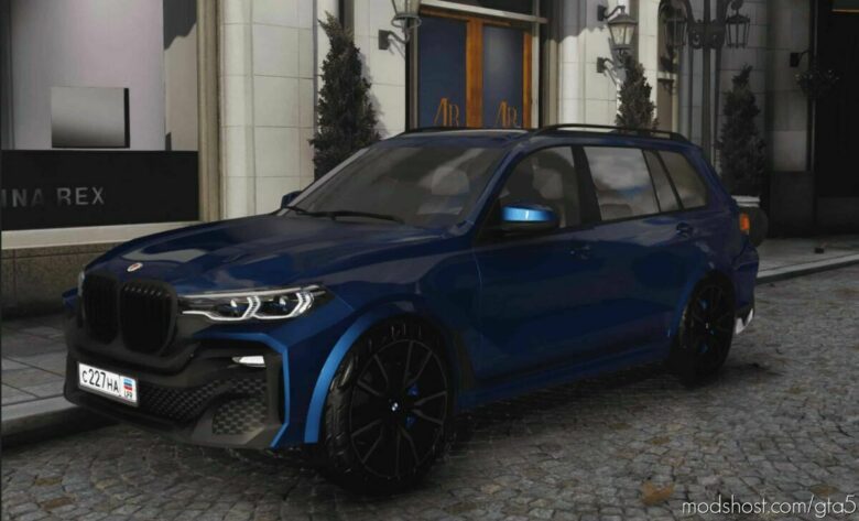 GTA 5 BMW Vehicle Mod: X7 2021 Manhart MHX7 0.5 Beta (Featured)