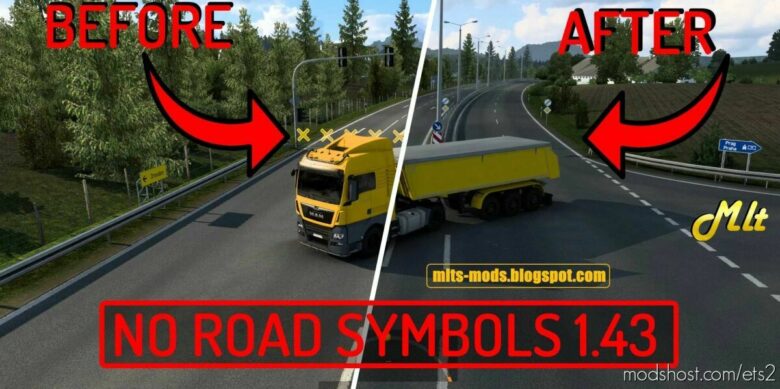 ETS2 Mod: NO Road END Symblos 1.43 By MLT (Featured)