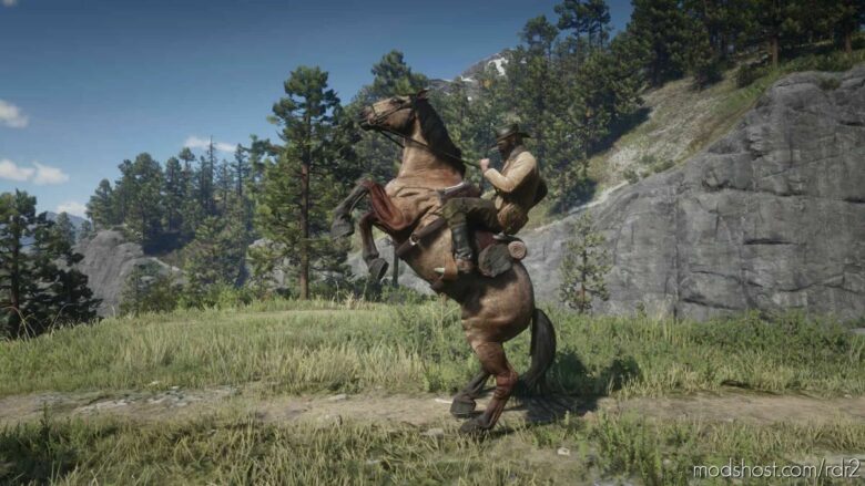 RDR2 Mod: Unused Trailer Horse To Replace Mahogany BAY (Featured)