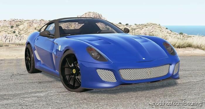 BeamNG Ferrari Car Mod: 599 GTO 2010 (Featured)