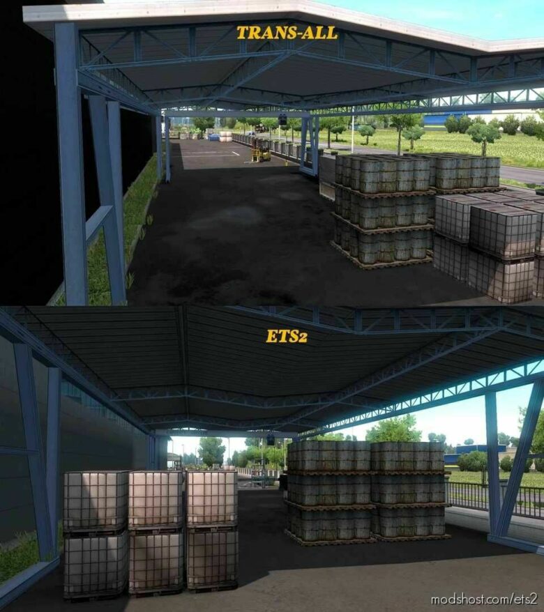 ETS2 Skin Mod: Trans-All Garage 1.43 (Featured)