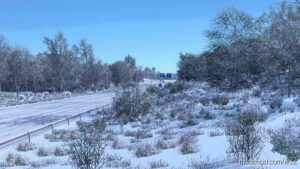 ETS2 Mod: Frosty Winter Weather Mod V9.0 (Featured)